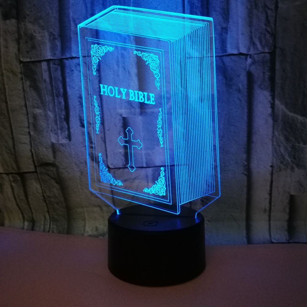 PrayerLite™ 3D Bible Night Light