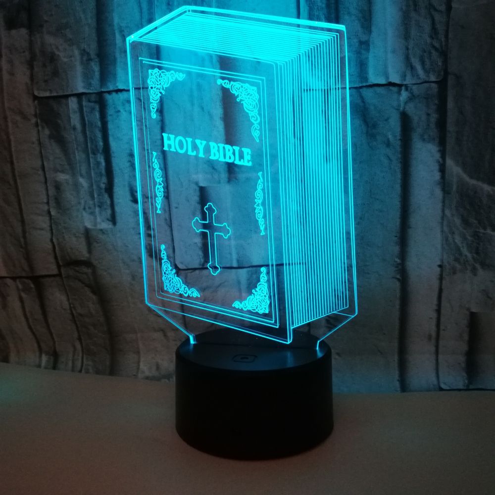 PrayerLite™ 3D Bible Night Light