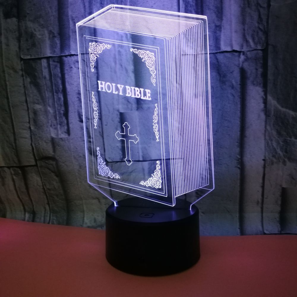 PrayerLite™ 3D Bible Night Light