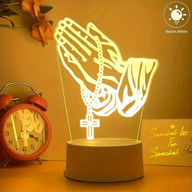 PrayerLite™ Hand Prayer Shape 3d Light