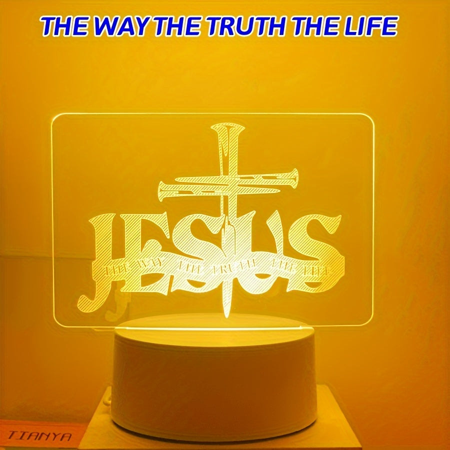 PrayerLite™ Jesus 3D LED Night Light