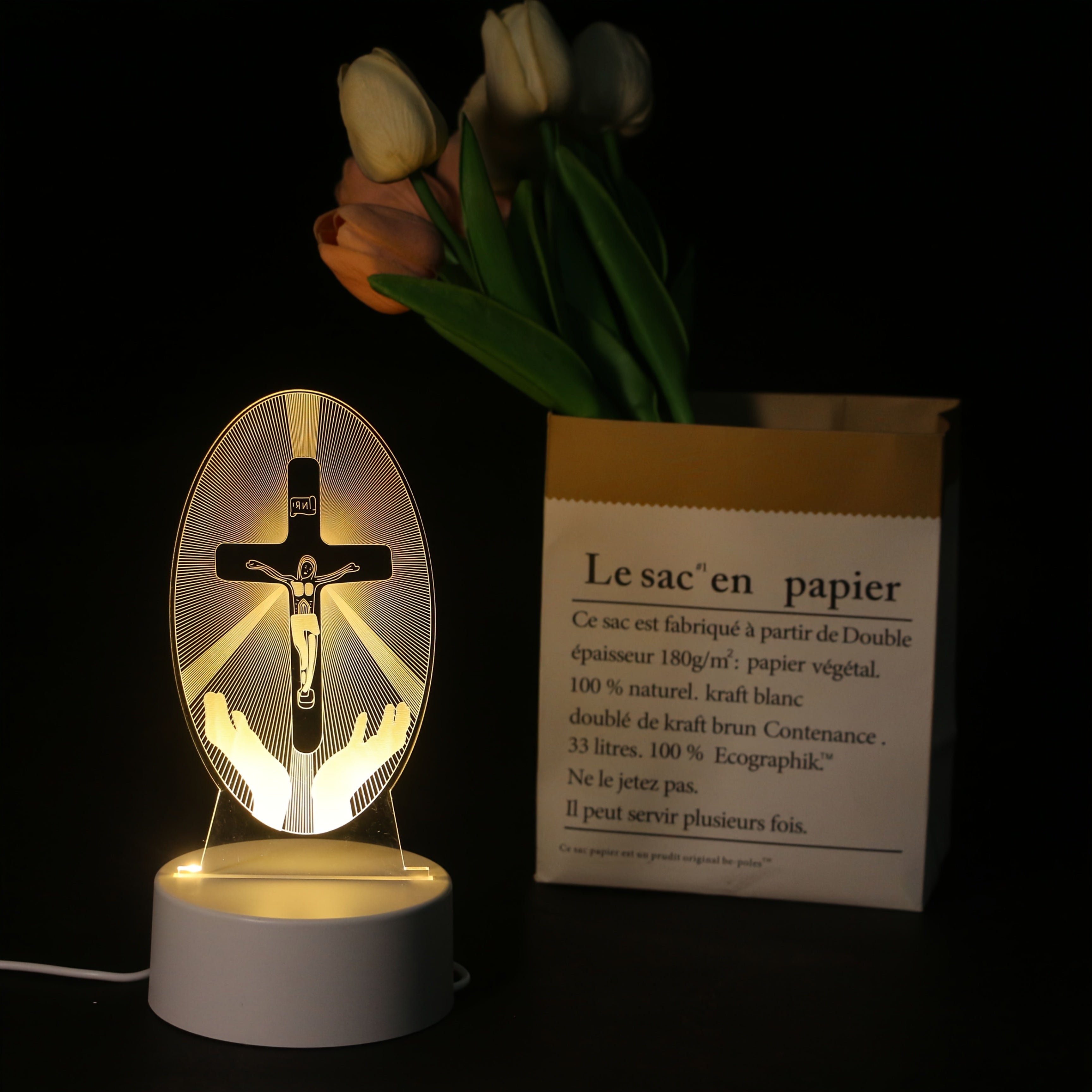 PrayerLite™ Jesus Statue Night Lamp LED Night