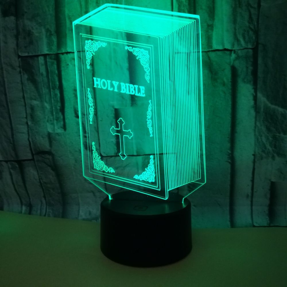 PrayerLite™ 3D Bible Night Light
