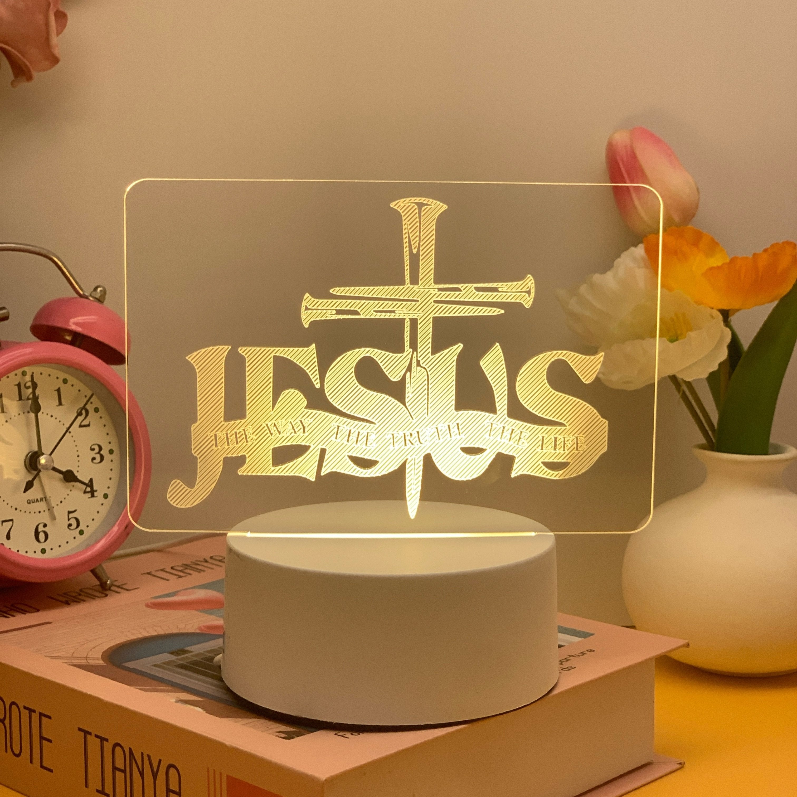 PrayerLite™ Jesus 3D LED Night Light